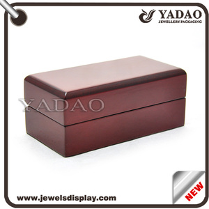 Calidad Superior de encargo cajas de pequeño conjunto de joyas antiguas de madera/pendiente/pulsera/anillo - Product Image 3