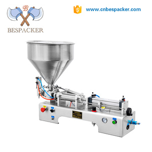 Bespacker G1WGD neumática de llenado pega machine Jam ketchup yogur máquina de llenado crema cosmética máquina de llenado - Product Image 3