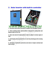 De los precios de los paneles <span class=keywords><strong>solares</strong></span> en kenya 5KW /5000w paneles <span class=keywords><strong>solares</strong></span> kit para el hogar - Product Image 5