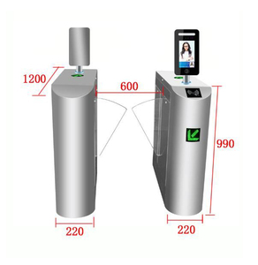 Thông minh giao thông nhận dạng khuôn mặt so sánh hệ thống catracas an ninh turnstile tự động trượt cổng rào cản - Product Image 1