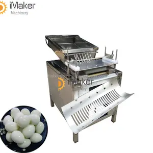 cheap Multifunctional commercial automatic boiled quail egg shelling /peeler /breaking machine