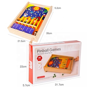 encargo de los niños atención práctica bolas de juego con una tarjeta reactividad probar de Pinball de juguete - Product Image 6