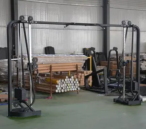 Kommerzielle Fitness geräte Pin geladen Multi Station Gym Kabel Crossover-Maschine