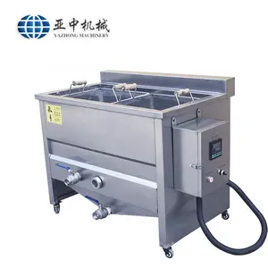 Heat exchanger fish fryer range taro chip fryer industrial deep continous fryer