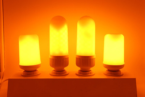 Ampoule LED E27 B22 3W avec effet de flamme de feu, lumière vacillante, décoration de noël, maison et extérieur, E27 - Product Image 6