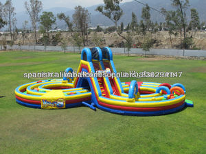 Parque infantil hinchable en forma de s doble / Krazy 8 Fun <span class=keywords><strong>City</strong></span> - Product Image 1