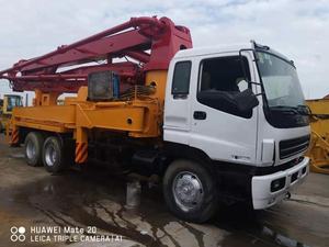 SANY ปั๊มคอนกรีตขาย37เมตร42เมตรจีนก่อสร้างทำงานออนไลน์สนับสนุน Izusu มอเตอร์จำกัดดีเซล2011ใช้ - Product Image 4