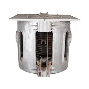 Tanur Peleburan 200Kg, Tanur Peleburan Aluminium Foundation Kering, Pot Oven 1000Kg