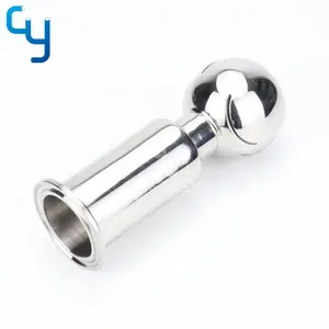 Sanitary stainless steel  revolving spray cleaning ball for tank cleaning