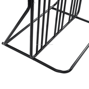 Étagère murale de vtt en acier noir, support robuste pour vélo électrique, en acier inoxydable, nouveau Design - Product Image 6