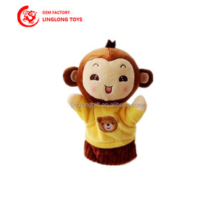 OEM Tùy Chỉnh Phim Hoạt Hình Sang Trọng Động Vật Con Rối Dễ Thương Ếch Con Nhẹ Nhàng Búp Bê Nuôi Dạy Con Câu Đố Tương Tác Giáo Dục Đồ Chơi Tùy Chỉnh - Product Image 3