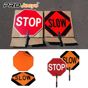 مصنع لافتات المرور العاكسة من الألومنيوم للإشارة بالوقف والطي - Product Image 3