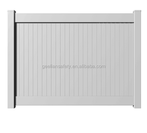 Paneles de Cerca de Vinilo America Lowes, Panel de Cerca de Vinilo de 6' X 8' / Cerca de Privacidad Completa Económica / Cerca de PVC Virgen (Diseño sin Tornillos) - Product Image 5