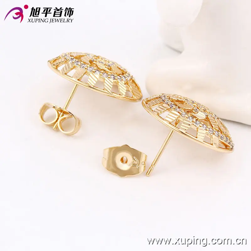 Jewellery Manufacturer 63740 Xuping Interior Design Ideas Jewellery Shops Fantasy Round 18k Gold Filled Jewelry Set