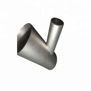 Stainless steel 45 degree y branch pipe fitting lateral tee asme b16.9 y pipe fitting tee