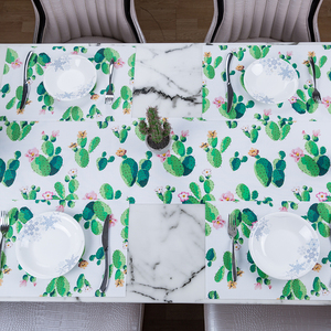 70% Pvc 30% Polyester Cactus Pattern Dining <strong>Table</strong> <strong>Runners</strong> <strong>and</strong> <strong>Placemats</strong> Mats &amp; Pads Dining Room Plastic 70%PVC &amp; 30%polyester - Product Image 4