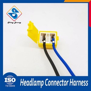 Mejor Venta Oem h7 bombilla del faro titular de 2 pines conector macho hembra arnés de cableado de automoción - Product Image 3