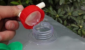 Jerrycan à eau en plastique de 20 L <span class=keywords><strong>pliable</strong></span> et durable de grande capacité pour le camping-résistant aux fuites, facile à transporter - Product Image 2