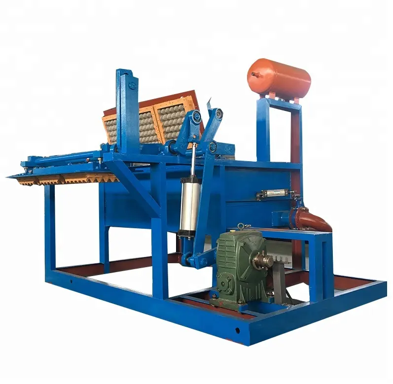 Paper Recycle Pulp Forming Egg Tray Making Machine Product Line