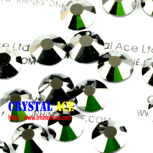 Diamantes de imitación de plata hematita Flatback calientes del arreglo de bricolaje Cuentas - Product Image 1
