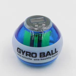 Original Wrist Trainer GyroscopeスピードメーターPower Grip Ball自動起動マジックパワーボール