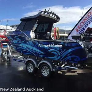 Auckland Boot Show Allheart Vissen Boot Cabine Boot Met Vissen Apparatuur