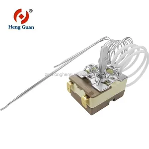 Household appliance parts capillary theromost temperature thermostat with Stainless steel sensing tube