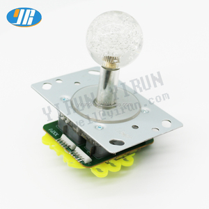 थोक 12v नेतृत्व वाली प्रबुद्ध सिक्का-संचालित मछली और कुलाव आर्केड गेम मशीन पुरस्कार धातु और प्लास्टिक सामग्री के साथ लकड़ी की जॉयस्टिक - Product Image 3