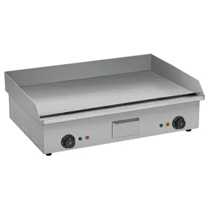 Equipamentos de restaurante comercial de tablet elétrica todos griddle plana/placa quente/grills BN-820B (aprovação ce)