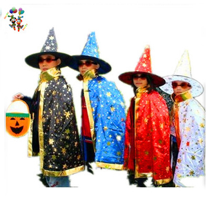 Capas con sombrero para niños, disfraz de bruja de Halloween, HPC-1704 - Product Image 1