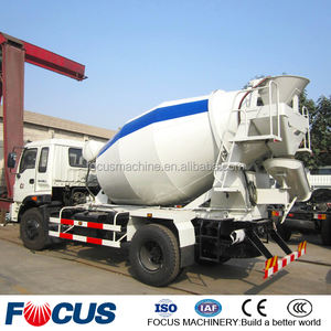 Harga Bagus Truk Mixer Semen 3m3, 4m3 Truk Beton Siap Pakai - Product Image 3