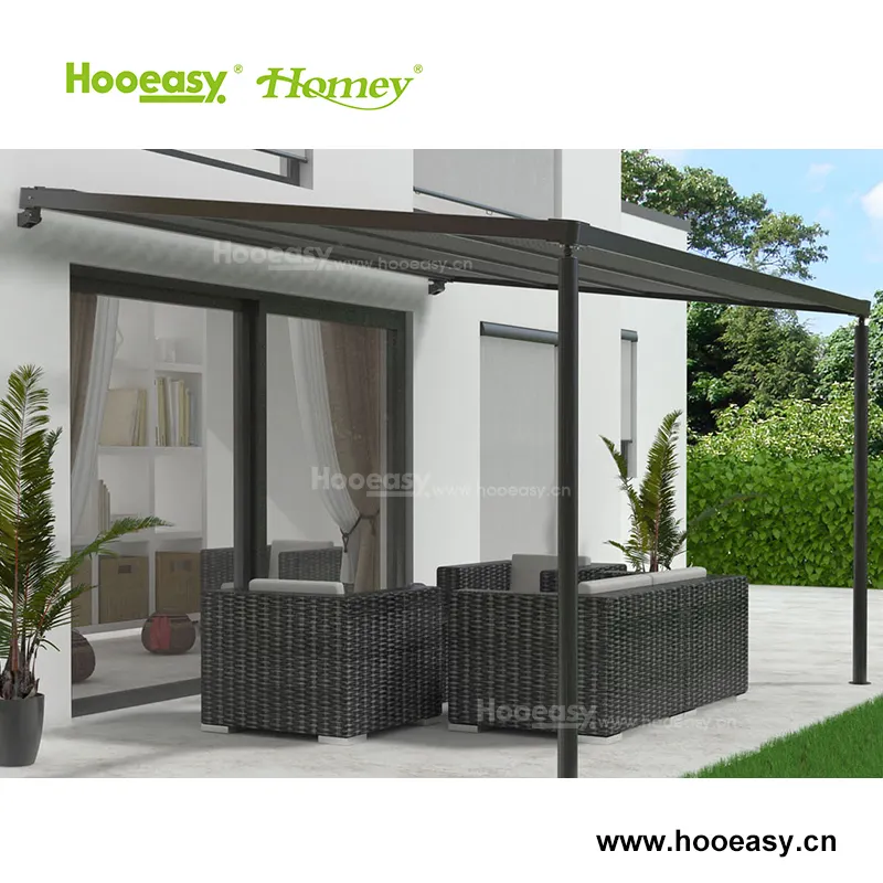 Hooeasy Homey nâng cấp sản xuất chuyên nghiệp polyester ngoài trời patio gazebo