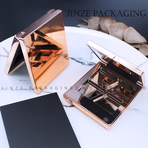 Hộp Đựng Phấn Mắt Màu Vàng Rỗng 4 Màu Glitter Eye Shadow Palette Pans Bao Bì Nhựa <span class=keywords><strong>Pallet</strong></span> Cho Bao Bì Trang Điểm - Product Image 2