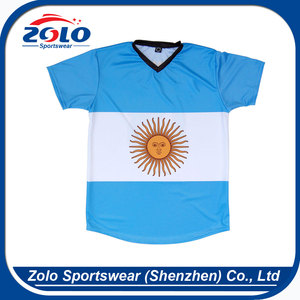 2017 nuevo estilo de impresión de tamaño completo sin etiqueta <span class=keywords><strong>outlet</strong></span> uniformes de fútbol - Product Image 2