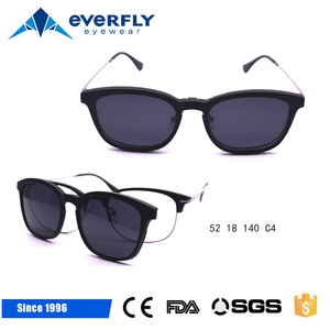 UV400 Gafas de sol de Moda de Metal de sol Redondas de la Marca replica Pistola polarizó el <span class=keywords><strong>clip</strong></span> en gafas de sol Al Por Mayor - Product Image 2