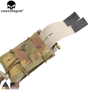 EMERSONGEAR 전술 소총 매기 파우치 군사 육군 사냥 유틸리티 멀티캠 몰리 잡지 파우치 M4 <span class=keywords><strong>M14</strong></span> AK G3 EM6345 - Product Image 5