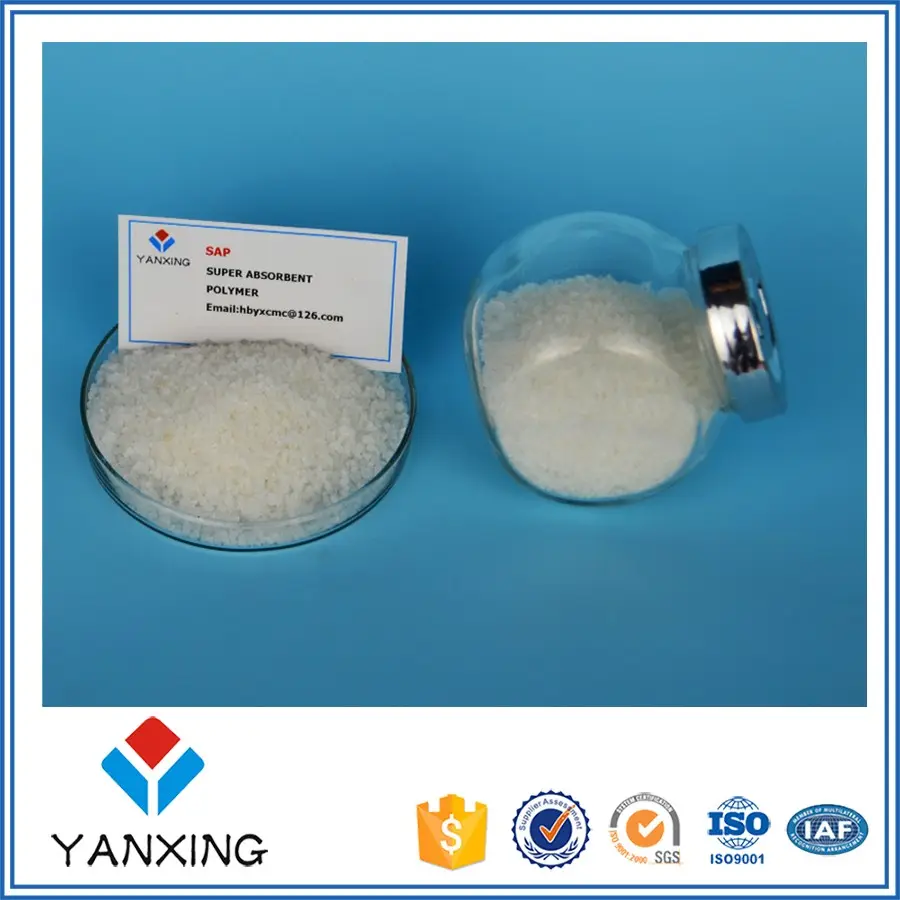 YAN XINGSAPポリマー農業固体ポリアクリル酸ナトリウム粉末