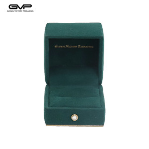 Su misura di Alta-end Verde Delicato Gioielli Scatola di Velluto - Product Image 4