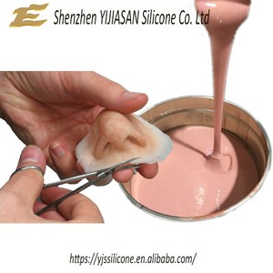 Silicone liquido gomma Non tossico Silicone liquido gomma drago pelle Silicone per mani artificiali/gambe colata - Product Image 6