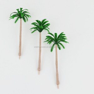 Arbres de palmier modèle européen, arbres de parc, HO ou <span class=keywords><strong>OO</strong></span>, scène de jardin, 9cm - Product Image 3