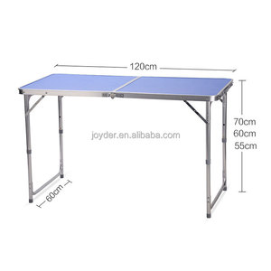 Outdoor Adjustable Height Aluminum Picnic <strong>Metal</strong> <strong>Small</strong> Suitcase Folding <strong>Table</strong> - Product Image 4