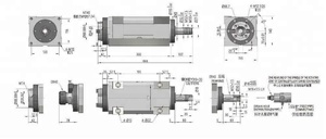 Boor En Frezen Kop Unit, XT40-1 Model Met Nt40/Mt4/Er40 Spindel, China Fabrikant Oem/Odm - Product Image 3