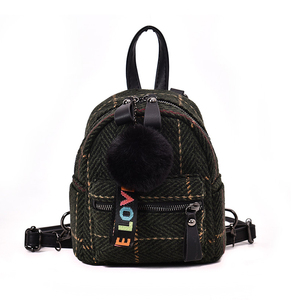 Dropship <strong>Petit</strong> Sac a Dos Femme En Cuir Rouge Red Leather Rivet Trim Small <strong>Backpack</strong> - Product Image 5