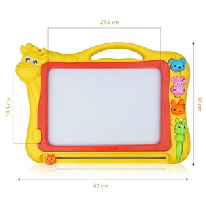 لوحة رسم مغناطيسية-لوحة دودل ملونة بشاشة ماجنا بوصة لتعليم الأطفال - Product Image 2