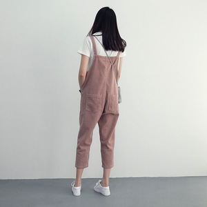 104 cm nuovi <span class=keywords><strong>pantaloni</strong></span> di <span class=keywords><strong>velluto</strong></span> <span class=keywords><strong>a</strong></span> <span class=keywords><strong>coste</strong></span> rosa primavera estate larghi stile Casual stile nove coreani <span class=keywords><strong>pantaloni</strong></span> femminili di grandi dimensioni E3511 - Product Image 3