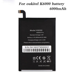 แบตเตอรี่โทรศัพท์มือถือสำหรับ OUKITEL K7 K6000 K5000 K8000 <span class=keywords><strong>K10000</strong></span> แบตเตอรี่ 10000mAh ใช้งานได้นาน - Product Image 6