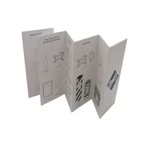 leaflet Offset Printing Paper Design Brochure Instruction Manual Book