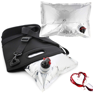 Papel de aluminio aseptico bolsa vacia es dispensador de caja para 1L 3L 5L 10L vino/jugo de agua/agua - Product Image 4