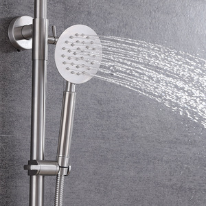 Set Doccia di Lusso a 3 Vie in <span class=keywords><strong>Acciaio</strong></span> <span class=keywords><strong>Inox</strong></span> 304, Montaggio a Parete, Rubinetto a Fiore di Loto in <span class=keywords><strong>Acciaio</strong></span> <span class=keywords><strong>Inox</strong></span> per <span class=keywords><strong>Bagno</strong></span> - Product Image 5