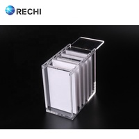 Tianrechi — boîte d'emballage pour les cils en acrylique, Design personnalisé, produit de fabrication, coffret de rangement avec 5 carreaux, pour organisateur, boîte transparente